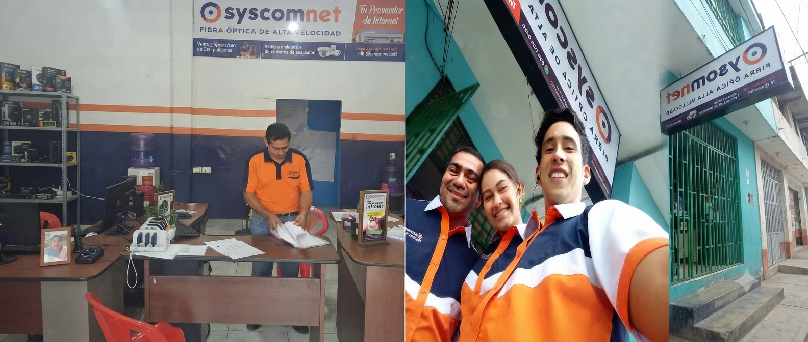 Equipo Syscomnet en operación